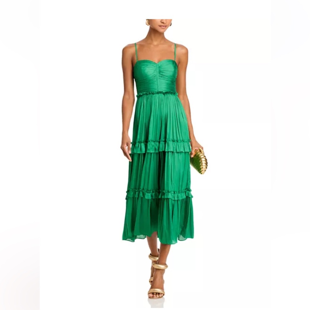 Aqua Green Midi Dress